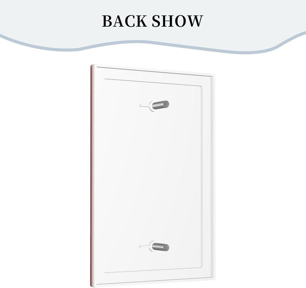 Decorative Light Switch Plate Covers Red Fire Alarm Novelty 1 Gang No Device Single Blank Outlet Covers Wall Plate Light Switch Cover Plate Faceplate for Bedroom Home Decor