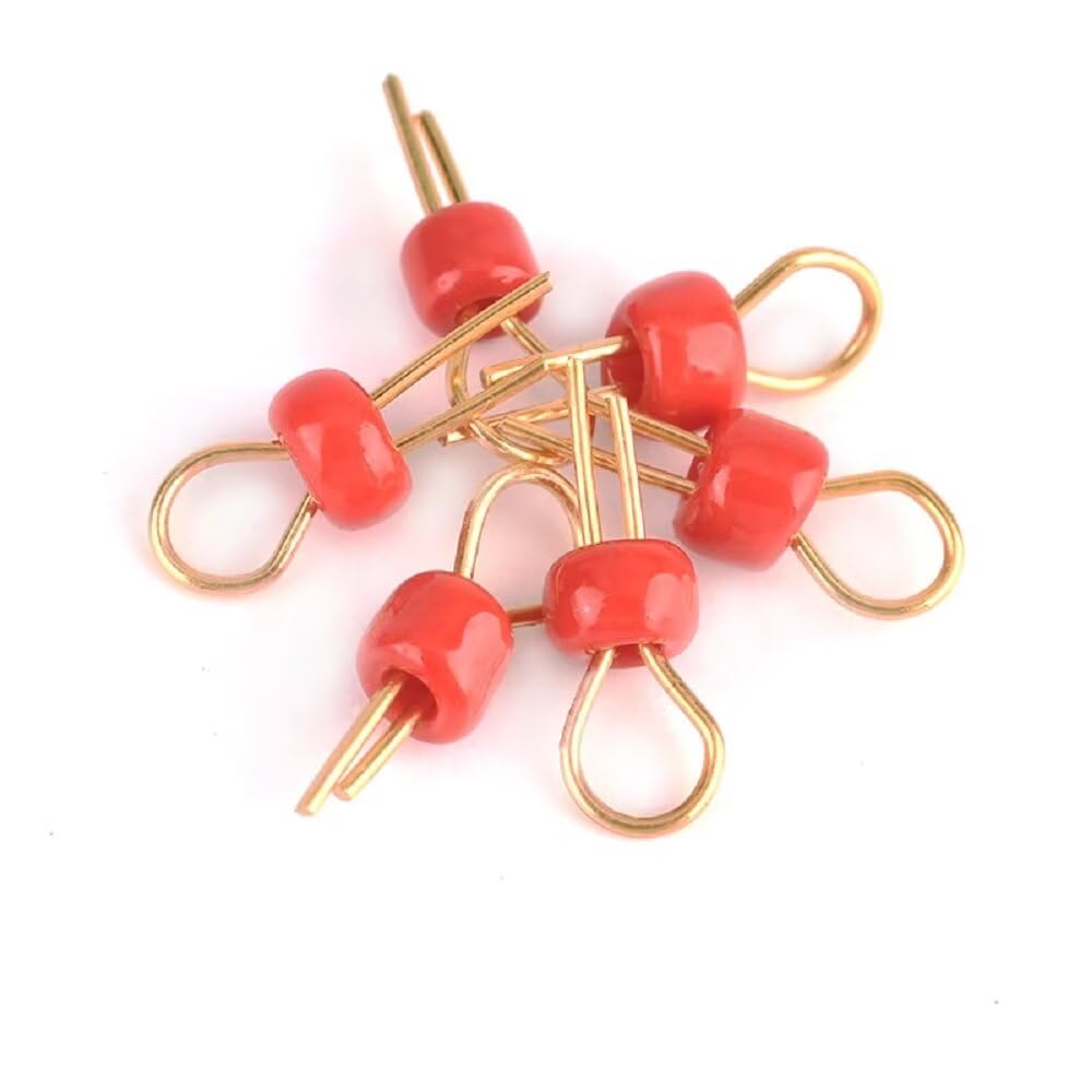 Red PCB Gold-Plated Ceramic Test Points 1000 PCS for Circuit Board Testing