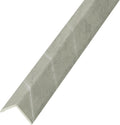 OUZUGIE 8-Pack 57 Inches, WPC Slat Wall Panel Trim,Corner Guard for High Grille (Gray Marble)