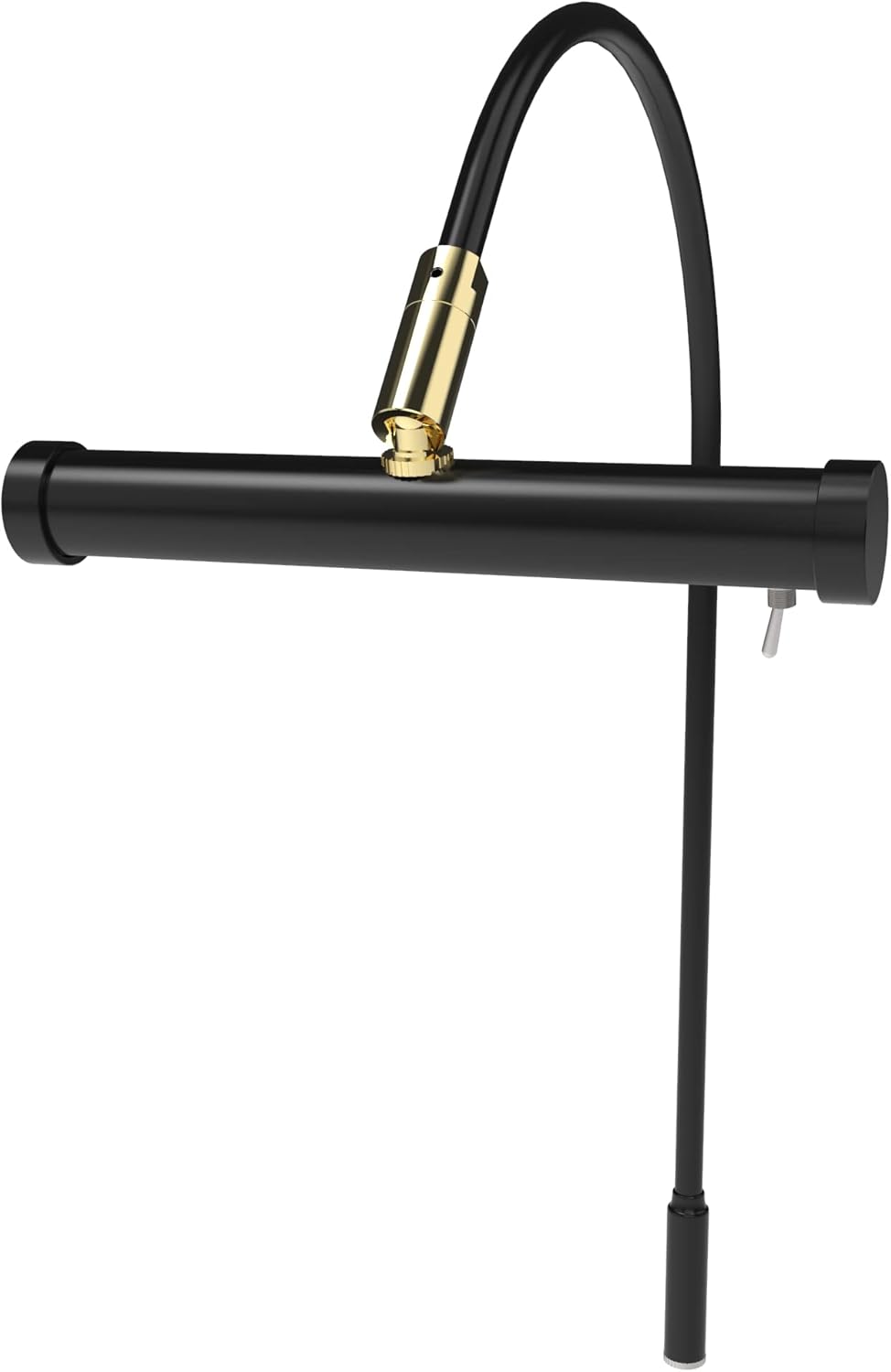 Cocoweb 6 Inch Tru-Slim Black Picture Light - LED, 2700K, Adjustable Arm, Plug-in, Toggle Switch, Sleek and Compact Design