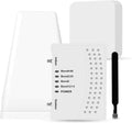 Cell Phone Booster for Home, Up to 2500 Sq.Ft, Cell Phone Signal Booster for Band 5/12/13/17,Boost 5G 4G LTE 3G Data for All U.S. Carriers, FCC Approved (White)