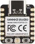 Seeed Studio XIAO ESP32C3 - Tiny MCU Board with Wi-Fi and BLE for IoT Controlling Scenarios. Microcontroller with Battery Charge, Power Efficient, and Rich Interface for Tiny Machine Learning. …