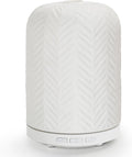 Essential Oil Diffuser – 2.4MHz Ultrasonic Aromatherapy Diffuser, Health Night Light, Timer & Auto Shut-Off, BPA-Free, 120ml Ceramic Oil Diffuser for Bedroom, Office, Spa, Yoga