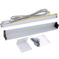 TOAUTO Digital Readout DRO 100mm 4", LCD Display 1um Glass Linear Scale Meter for CNC Milling Lathe EDM Machine