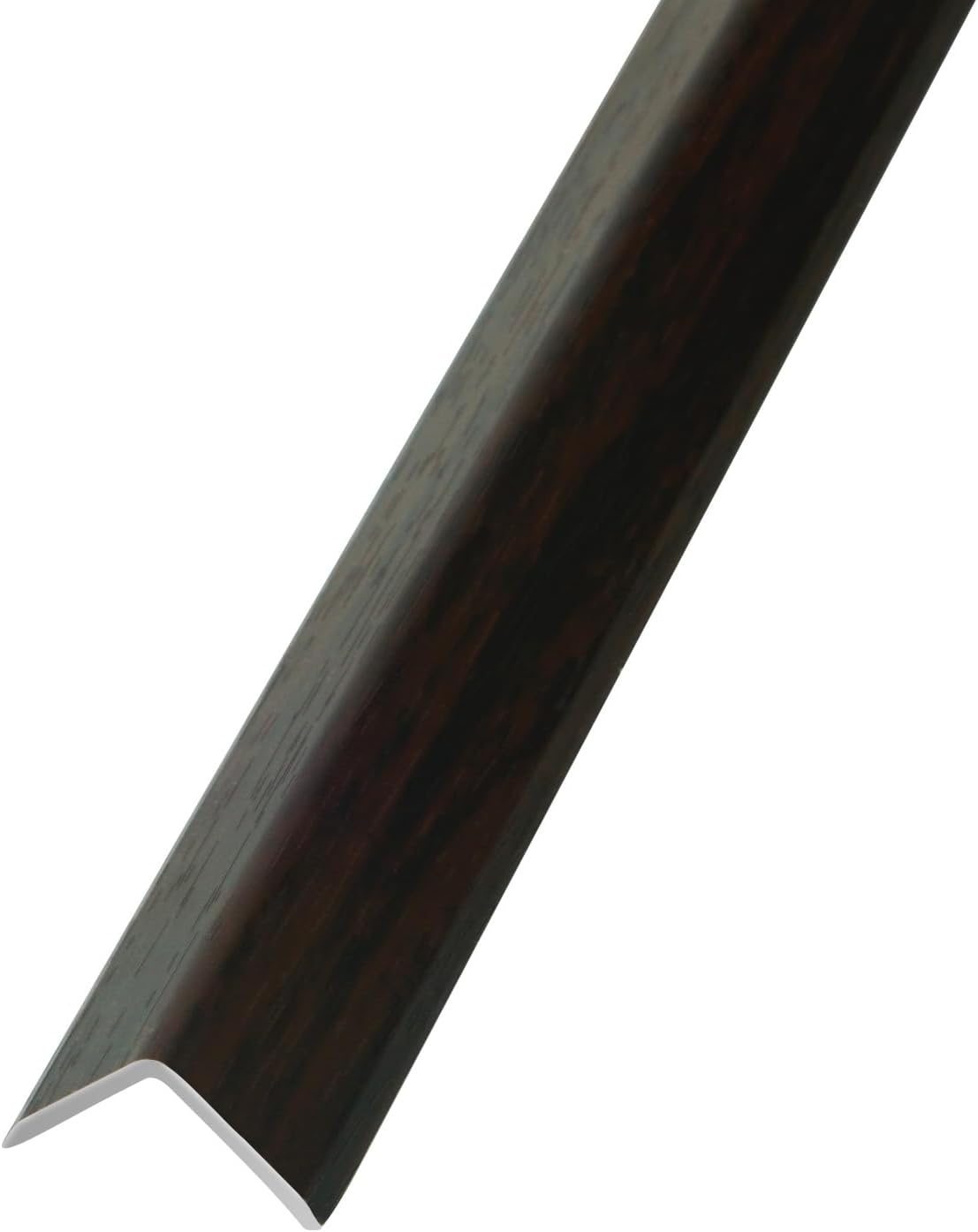 OUZUGIE 8-Pack 57 Inches, WPC Slat Wall Panel Trim,Corner Guard for High Grille (Walnut)