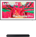 Samsung 75-Inch Class The Frame Pro LS03FW 4K Neo QLED Mini LED Smart TV (2025 Model) with Wireless One Connect + SAMSUNG S60D 5.0ch Soundbar w/Wireless Dolby Atmos Audio, HW-S60D/ZA