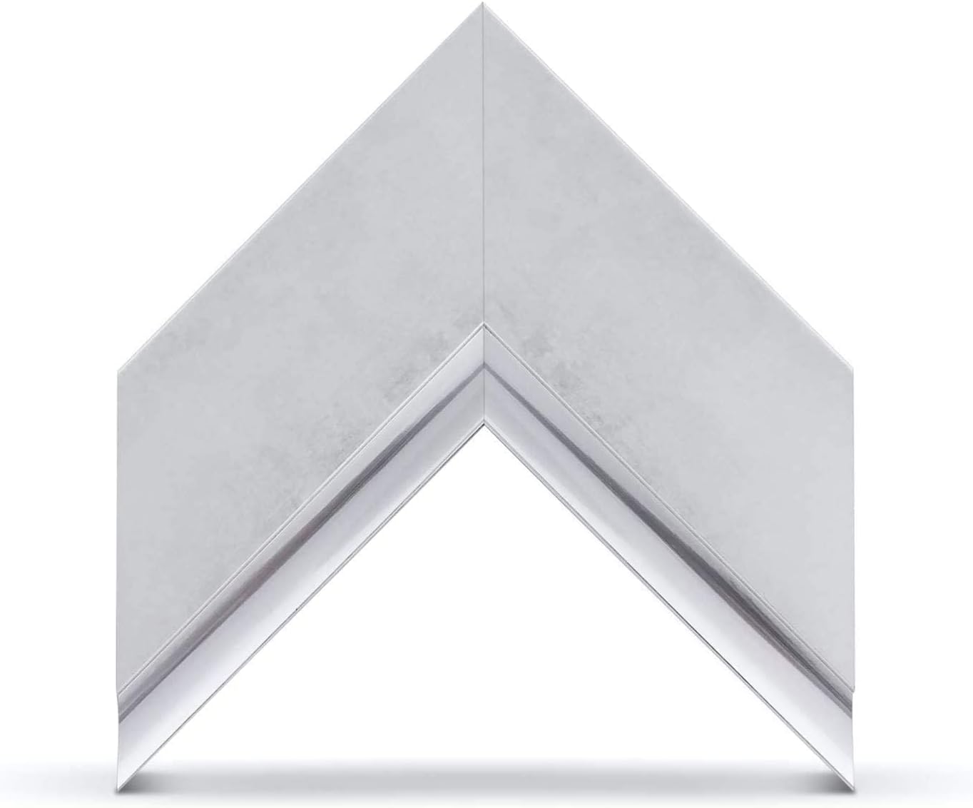 Contemporary Silver 43" Premiere Deco TV Frame - Compatible ONLY with Samsung The Frame TVs (Fits 2021-2025, LS03A, LS03B, LS03C, LS03D, LS03FA)