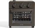 Our Place Wonder Oven | 6-in-1 Stainless Steel Air Fryer Toaster Oven Combo with Basket, Rack, Pan & Tray | Compact 13 QT Countertop Capacity - Toast, Roast, Bake, Reheat, Broil & Steam | Char