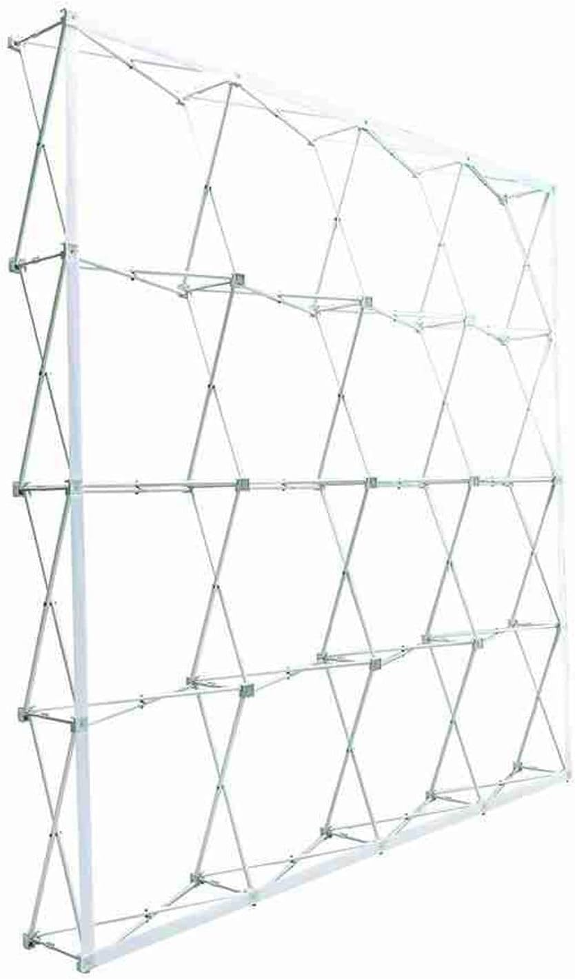 Custom Fabric Pop Up Straight Display, Trade Show Display Backdrop Booth, Hook and Loop Step and Repeat Backdrop for Trade Show Backdrops (Graphic Only, 10ftx10ft)