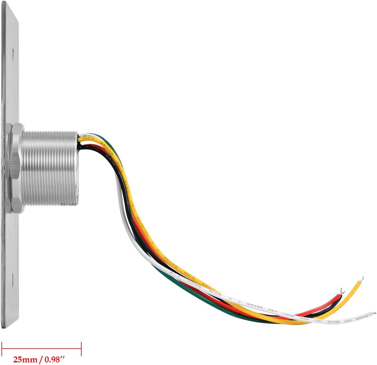 Infrared Sensor Exit Button IR Touchless Door Release 304 Stainless Steel IP67 Waterproof with LED Indicator for Access Control Systems