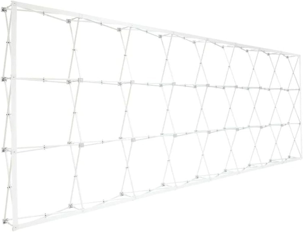 Custom Fabric Pop Up Straight Display, Trade Show Display Backdrop Booth, Hook and Loop Step and Repeat Backdrop for Trade Show Backdrops (Graphic Only, 20ftx8ft)