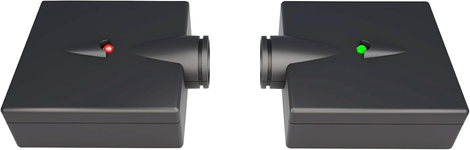 Garage Door Sensors, Replacement for Genie/Overhead Garage Door sensors, GSTB-R STB-BL Garage Sensor for Genie Garage Door Openers Manufactured After 1993. (Receiving&Sending)-Does Not Include Bracket