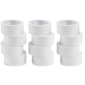 Lichamp 12 Rolls Vinyl Tape, Premium Safety Marking and Traffic Floor Marking Tape, Social Distancing, 2 Inch x 36 Yards per Roll, 432 Total Yards, White