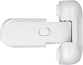 Refrigerator Fridge Freezer Door Lock For Kids, Baby Safety Fridge Lock,To Keep Door Closed, No Tools Required And Easy Installation (White)