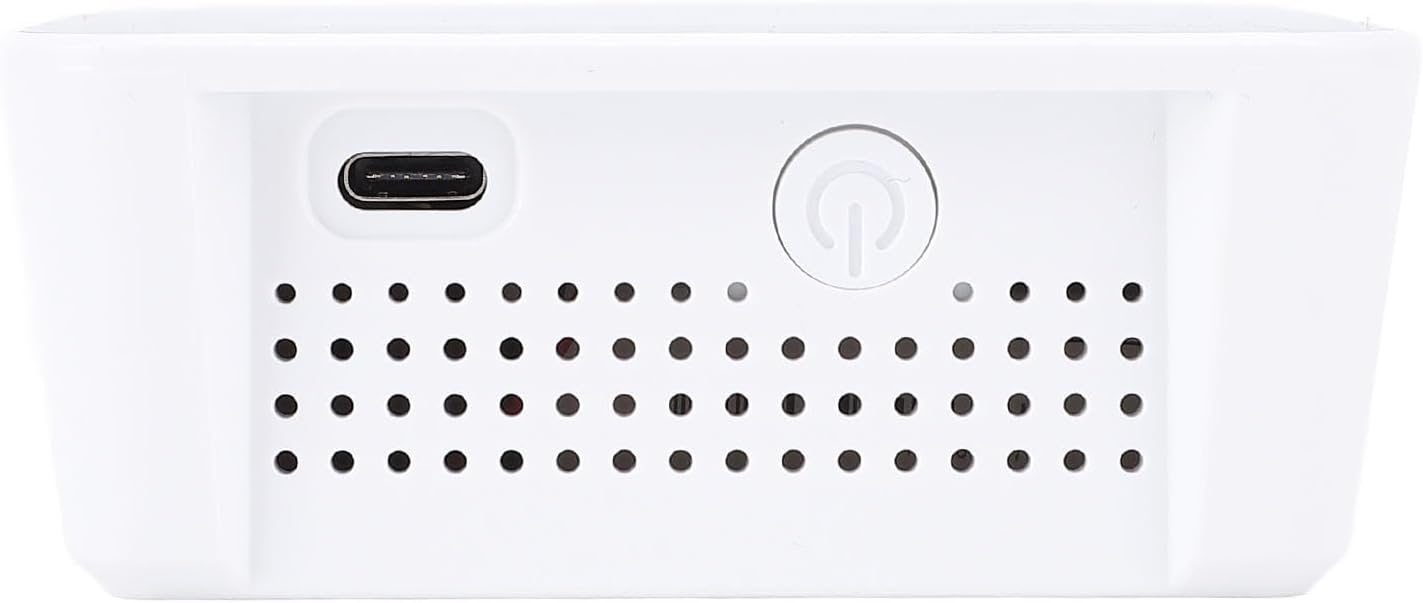 GLOGLOW Smart Air Quality Detector, 14 in 1 Indoor Air Monitor with PM2.5 VOCs Temperature Humidity Sensor, WiFi APP Real Time Data Alert for Home Office Travel