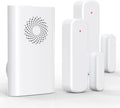 Wireless Door Chime for Business Entering, Door Open Alarm for Kid/Toddler Home Safety (500ft Range 51 Ringer) Door Dinger Buzzer Alert, 1 Receiver +2 Sensor