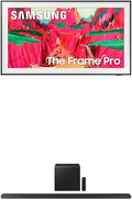 Samsung 85-Inch Class The Frame Pro LS03FW 4K Neo QLED Mini LED Smart TV (2025 Model) + SAMSUNG S800D 3.1.2ch Soundbar w/Wireless Dolby Atmos Audio, Ultra Slim Design, HW-S800D/ZA