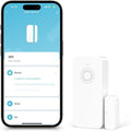 Wireless Door and Window Alarm Sensor,120dB PGST Zigbee Hub Connection Long Battery Life Door Alarms Sensor,Smart Life APP Control,Easy to Install,for Basement,Apartment,Garage,Warehouse