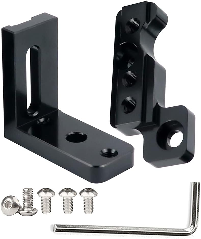 All Metal Adjustable Touch Sensor Mount Bracket Compatible with Ender 3 V2 3D Printer Install BL CR Touch Leveling Sensor (for Ender 3 V2)
