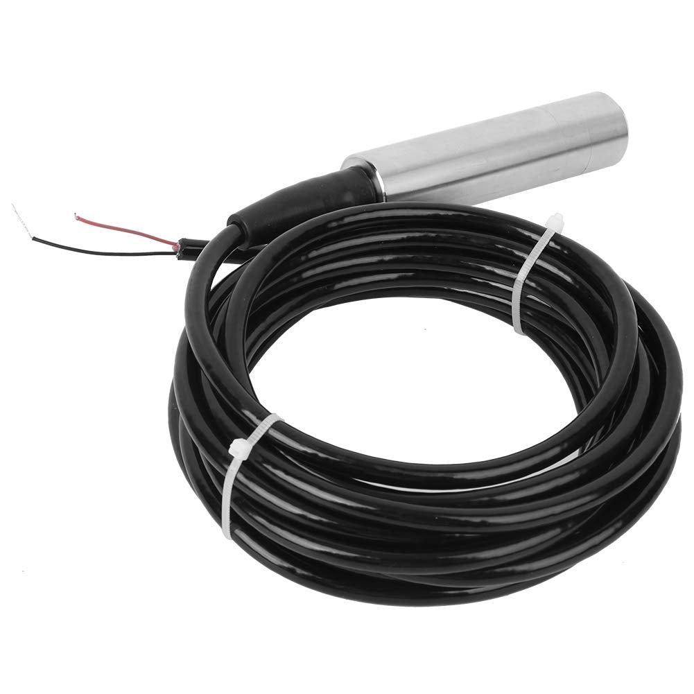 Czujnik Poziomu Cieczy,Liquid Level Transmitter,Submersible Level Sensor 4-20ma,Sensors TL‑136 Liquid Level Transmitter Water Level Sensor Detector 24VDC 4‑20mA Output(Range 0-5 Meters)
