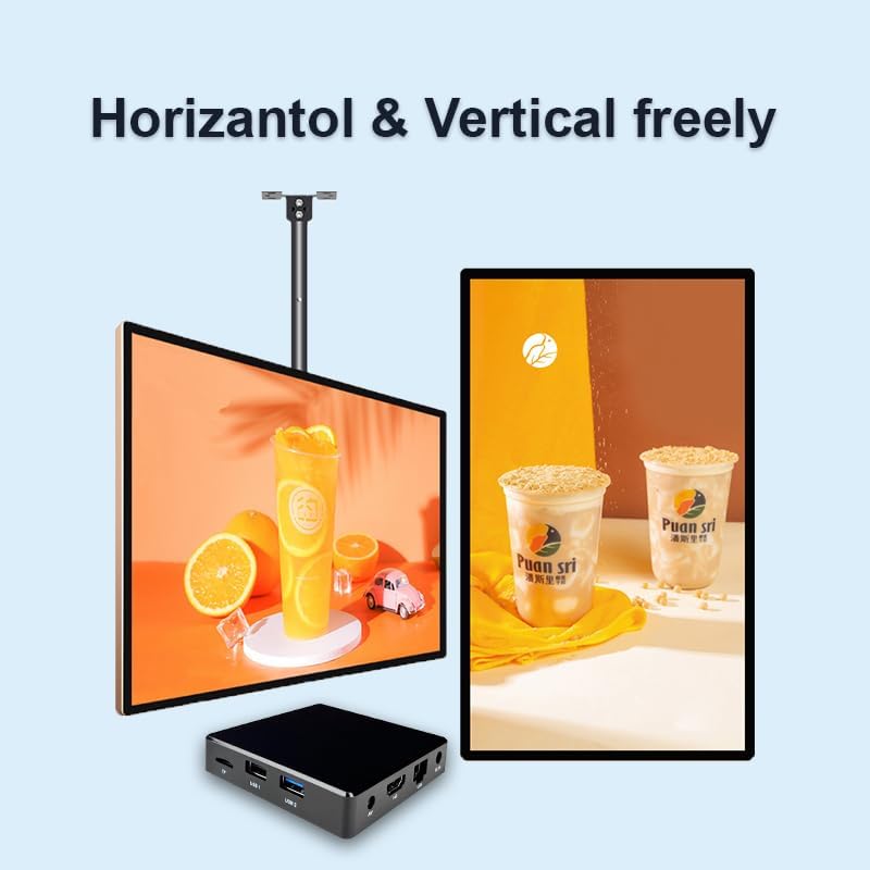 Adertising Media Player Box Commercial Display Mate Remote Publish Menu AD 2+16G Digital Signage Box (YM06 / 2+16G)