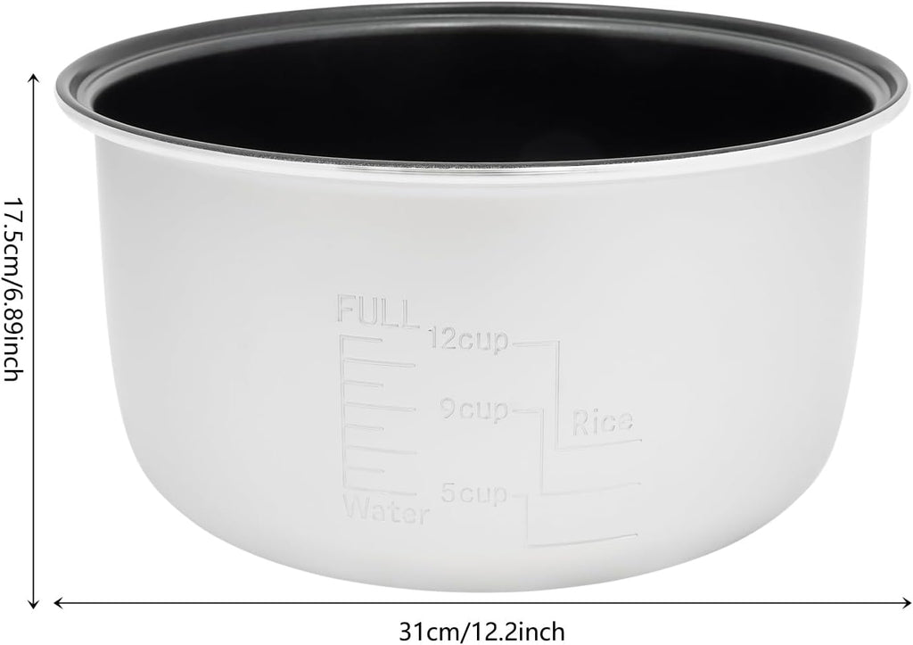 Commercial Electric Rice Cooker/Warmer, 13L Large Intelligent Multifunctional Rice Cooker with LED Display, Measuring Cup, Rice Spatula for Cooking Rice, Porridge, Soup