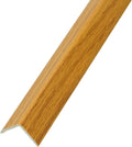OUZUGIE 8-Pack 57 Inches, WPC Slat Wall Panel Trim,Corner Guard for High Grille (Oak)