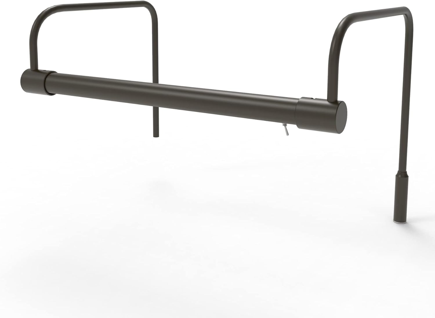 Cocoweb 12 Inch Tru-Slim Mahogany Bronze Picture Light - LED, 2700K, Adjustable Arm, Plug-in, Toggle Switch, Sleek and Compact Design