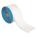 SmartSign White 6 inch x 100 feet Floor Marking Tape, 32 mil Vinyl Floor Tape, Superior Mark Industrial Use Safety Tape with Beveled Edges, Strong Adhesive, for Gym/Warehouse/Courts