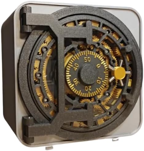 Combination Lock Security Vault | 3-Wheel Password Protection Box |Digital Detox Phone Vault | Combination Lock Box