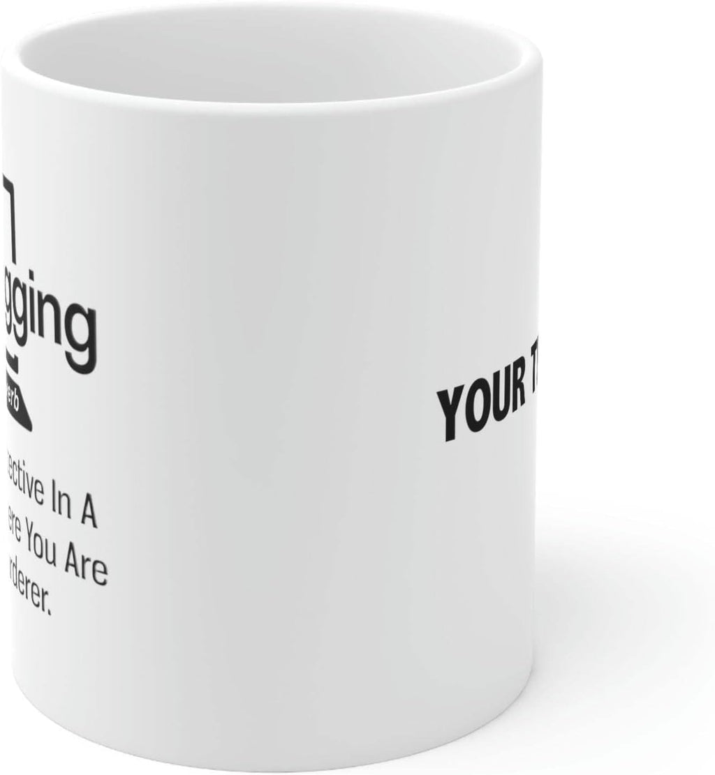 Personalized Debugging Funny Quote Coffee Mug for Programmer Customized IT Coder Computer Programming Ceramic Cup 11oz White 11oz