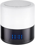 1080P Security Cameras for Home, Clock Camera,Pet Dog Camera with Night Light and Bluetooth Speaker, AI Motion Detection