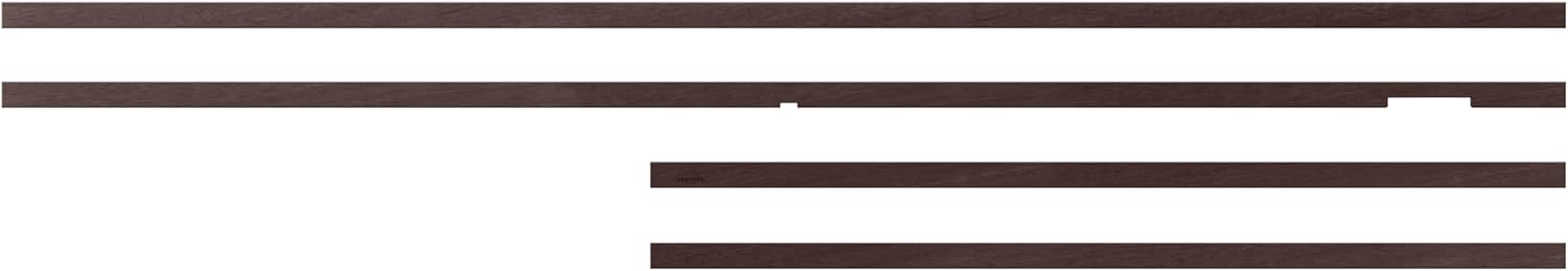 Samsung 75” The Frame Customizable Bezel (2025 Model), Magnetic, Quick and Easy Installation, VG-SCFF75BWBZA, Modern Brown