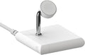 Scosche BL2AWWT-AP BaseLynx™ 2.0 Watch, Magnetic Charger Stand for Apple Watch, Modular Fast Charging Dock Station Compatible with Apple Watch Series 3/4/5/6/7/8/9/Ultra/Ultra2/SE, White