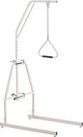 VEVOR Trapeze Bar for Bed Mobility, Bed Trapeze with Clamps and Floor Stand, 250LBS Weight Capacity Pull Up Assist for Elderly, Patients & Disabled, Suitable for Home Care, Hospital, Nursing Home