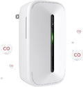 Carbon Monoxide Detectors Plug in, 10-Year Battery Powered CO Detector with Breathing Light, Portable Traval Carbon Monoxide Alarm for Home/Office/RV, 1Pack