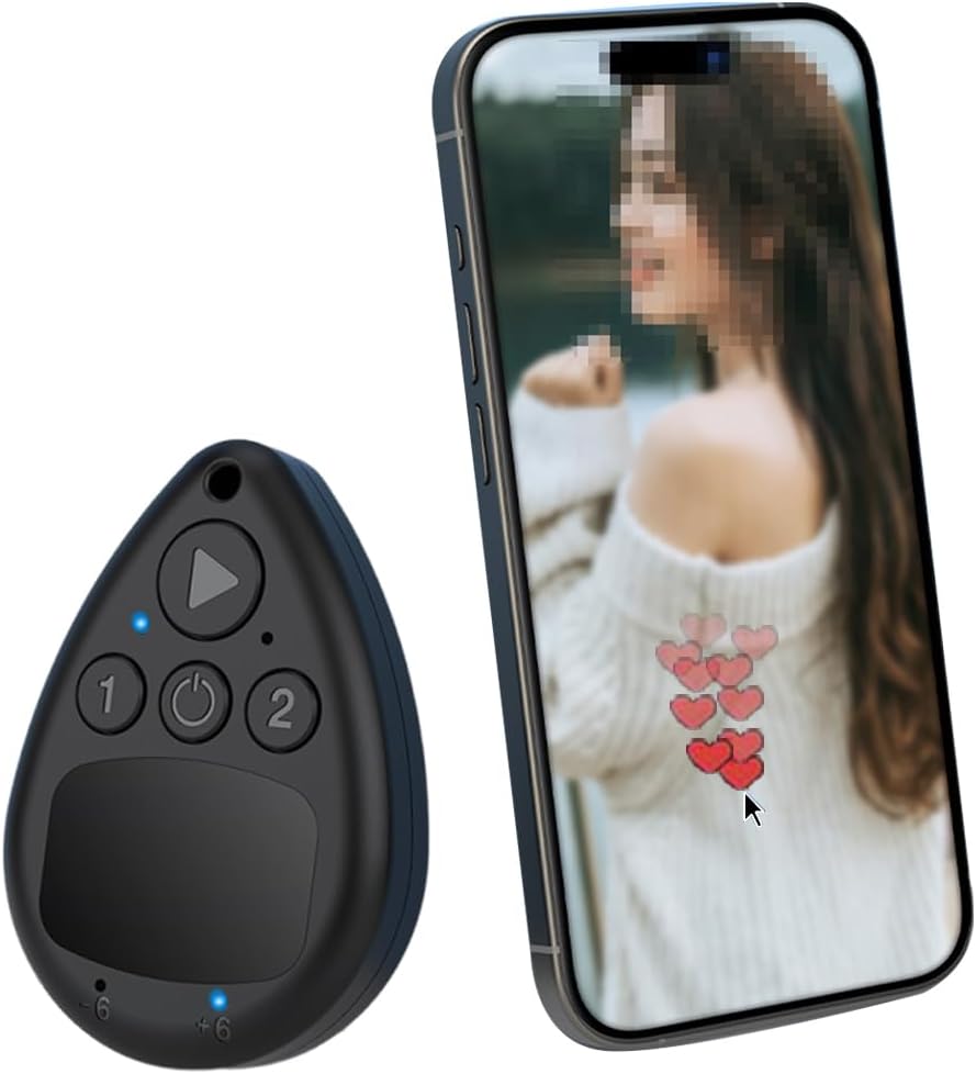 Wireless Mobile Phone Screen Auto Clicker – Adjustable Speed, Silent Operation, No Root Required – Auto Touch Clicker for Android & iOS Devices, Game & App Automation Tool by BLUECC (1 dragging 2)