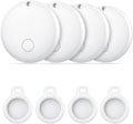 Android Air Tracker 4 Pack, Bluetooth Tracker Tags, Work with Google Find My Device App (Android Only), Smart Tags for Luggage, Wallet, Vehicles, Keys (Not for iOS)