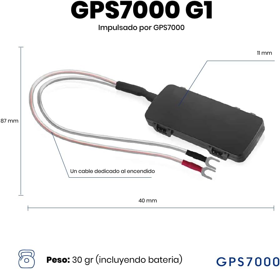 GPS7000 Hidden Vehicle GPS Tracker for Vehicles | 6 Months Service Included | 4G Car GPS Tracker Device | Easy Self-Installation | Real-Time Vehicle Tracking | Optional Renewal, No Mandatory Fees