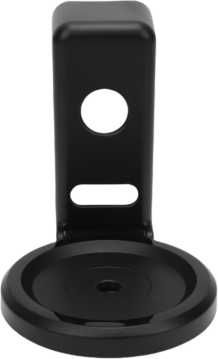 Yosoo Wall Mount Bracket for Dot 4th 5th Gen, Space Saving Speaker Holder Compatible with Smart Home Devices, Adjustable ABS Wall Stand for Living Room or Bedroom Use (Black)