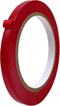 MAT Vinyl Marking Tape Red - 3/8 inch x 36 yds. for Safety Floor Marking (School Gym, Restaurants, Warehouse), Dance Floor Splicing, Pinstriping Cars & Boats