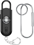 Personal Safety Alarm for Women Girls, 130dB Loud Siren + LED Light, Stylish Keychain, Easy-Pull Emergency Self-Defense for Night Safety, Running, Travel, College Students & Stocking Stuffer Gifts