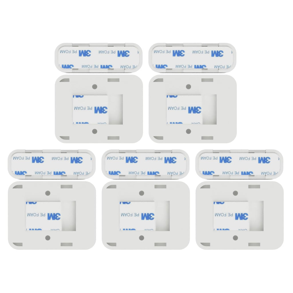 Simplisafe Entry Sensor Adhesive | Mounting Tape for Simplisafe Door, Entry, and Contact Sensor | Easy Mount, No Cutting, Peel and Stick (5 Pack Sensor + 5 Magnet Side)