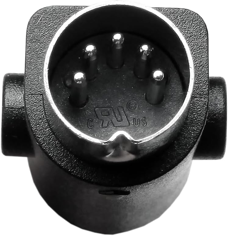 Uetmulik 4 Button 5 Pin Prong Lift Chairs Power Recliners Remote Hand Control Handset Model HS.13.04.01A Replacement