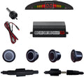 Parking Sensor Kit Backup Sensor Kit Reverse Sensor for Car 18 Color Options for Probes Adjustable Alarm Volume Professional Sensore de Reversa para Carro Safe Driving Assistant（Matte Black）