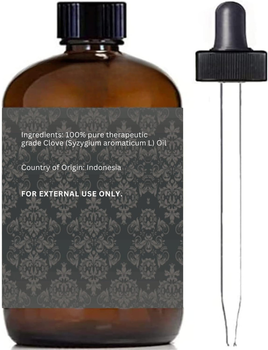 Essentially KateS Clove (Leaf) Oil 4 Fl Oz - Premium Grade Essential Oil for Hair Care, Home Diffusers, Skin, Aromatherapy, Massage and Garden Care - Steam Distilled. Part Used is Leaf.