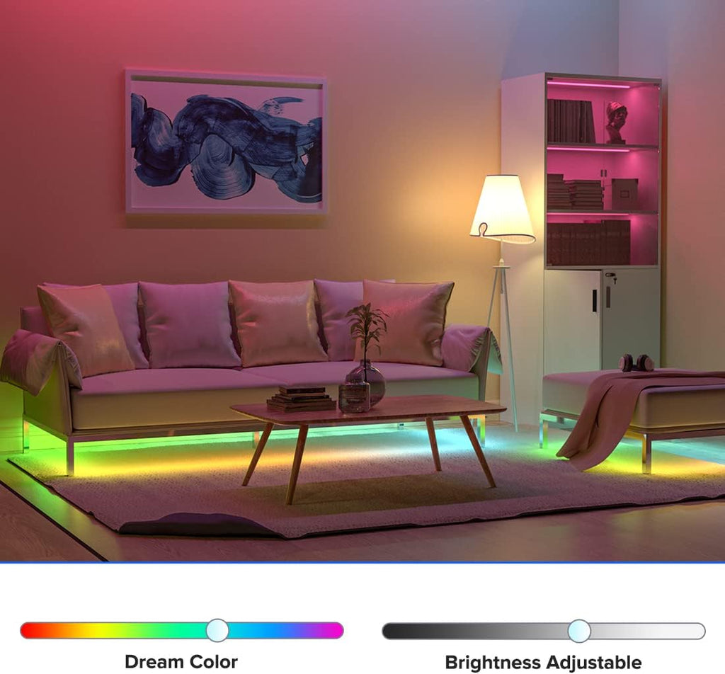 BTF-LIGHTING RC09RFB & C04RF RF 2.4GHz Wireless Tuya Controller Kit Magnetic Wall-Mounted, Dim Brightness/Color,Touch Slide Control for PWM(+ R G B W) 5PIN SMD FCOB RGBW LED Strip DC5V DC12V DC24V