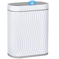 steo spce Automatic Motion Sensor Bathroom Small Trash Can with Lid, 2.6 Gallon Touchless Slim Garbage Can, Smart Waterproof Trash Bin for Bedroom, Restroom, Living Room, Office
