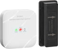 Briidea Mailbox Alarm, Wireless, Battery Powered, White, 500ft Range, LED Flash & Sound Alerts, Low Battery Reminder, Easy Installation, Secure Your Mail & Never Miss an Alert