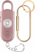 Safe Sound Personal Alarm, 130 dB Loud Siren Song Emergency Security Alarm Keychain with Strobe LED Light, Personal Sound Safety Siren for Women, Men, Children, Elderly